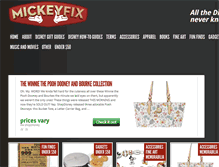 Tablet Screenshot of mickeyfix.com